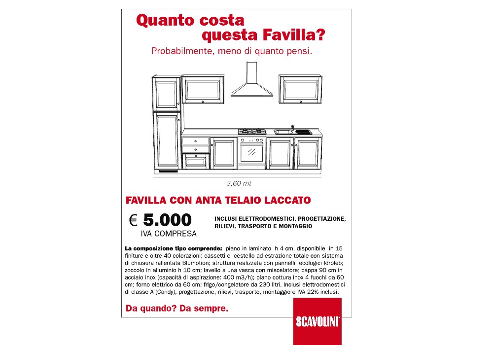 SCAVOLINI
CUCINA FAVILLA design VUESSE